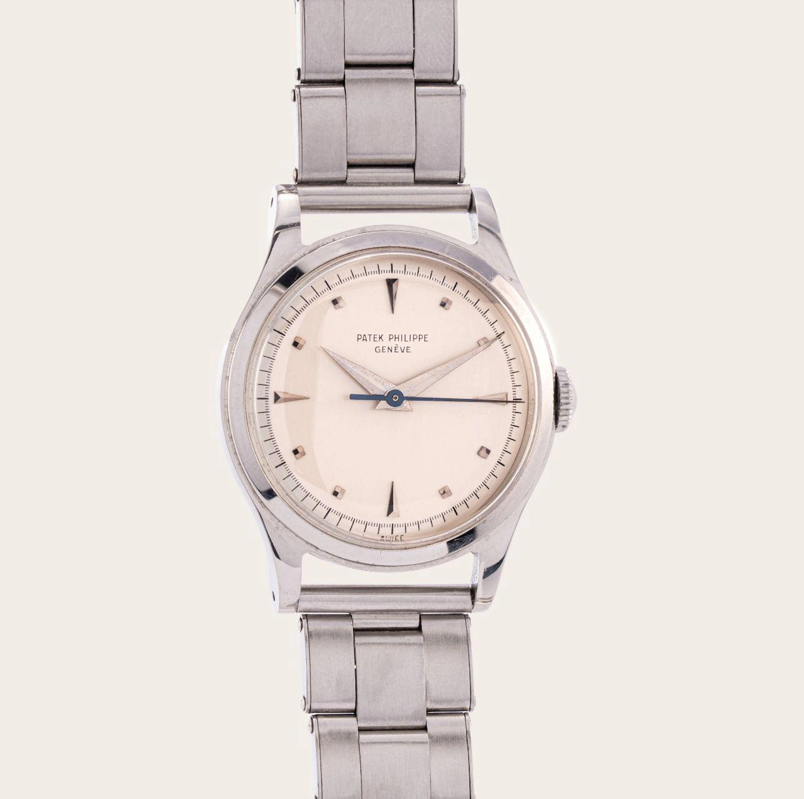 Patek Philippe reference 2508 in stainless steel with the Geometric dial